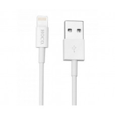 USB кабель белый 1.2 м для iPhone 8pin/iPad Hoco Quick Charge&Data UPL02